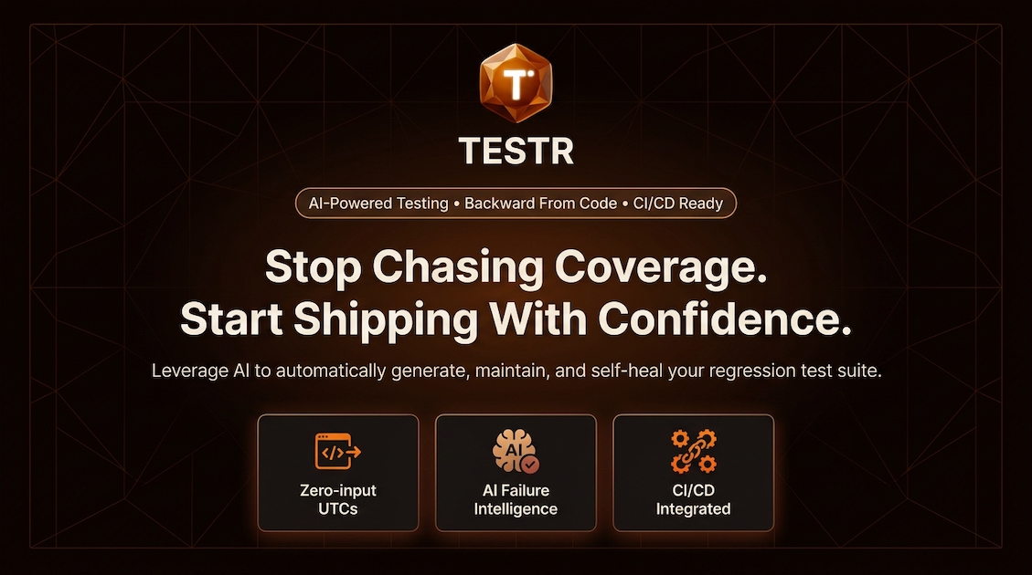 TESTR logo